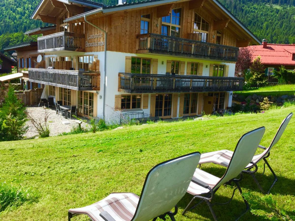 Ferienwohnung Landhaus Bergglühen Oberjoch Exterior foto