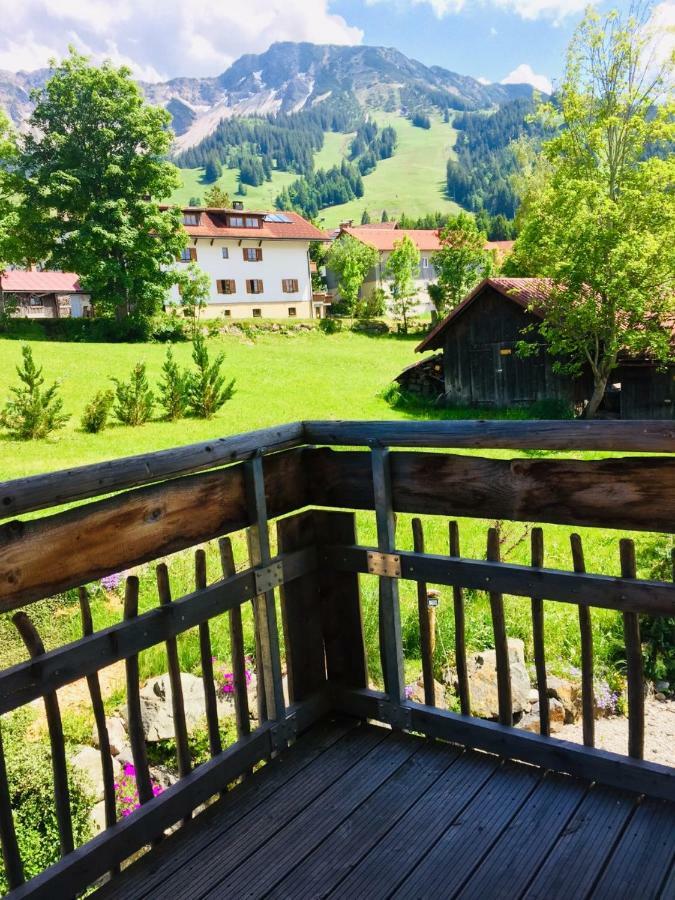 Ferienwohnung Landhaus Bergglühen Oberjoch Exterior foto