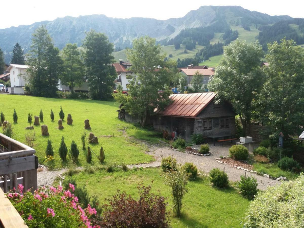 Ferienwohnung Landhaus Bergglühen Oberjoch Exterior foto